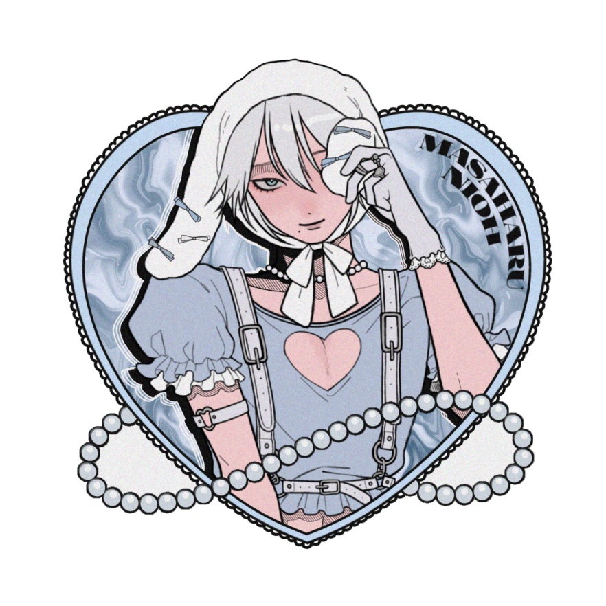 プリガムレッドうさぎステッカーセット