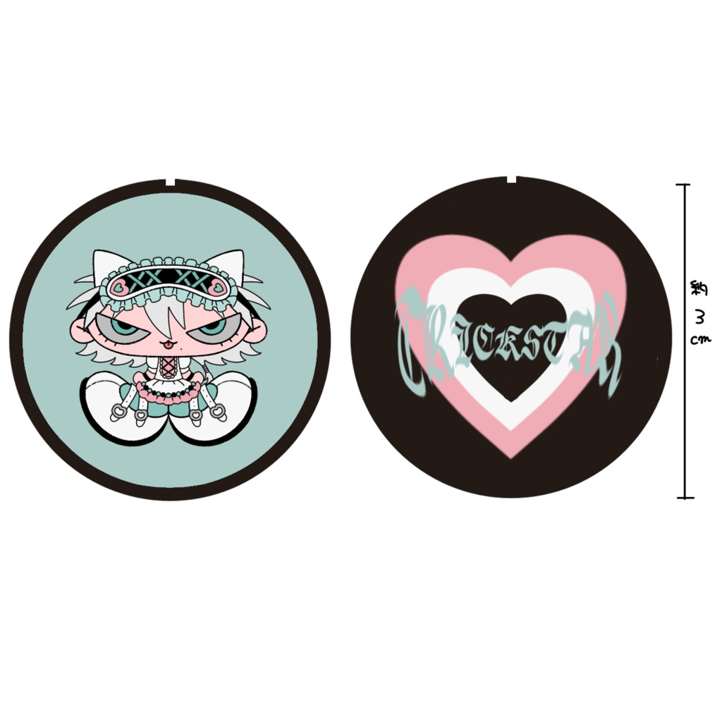 ミニ缶バッジセット【仁王雅治】