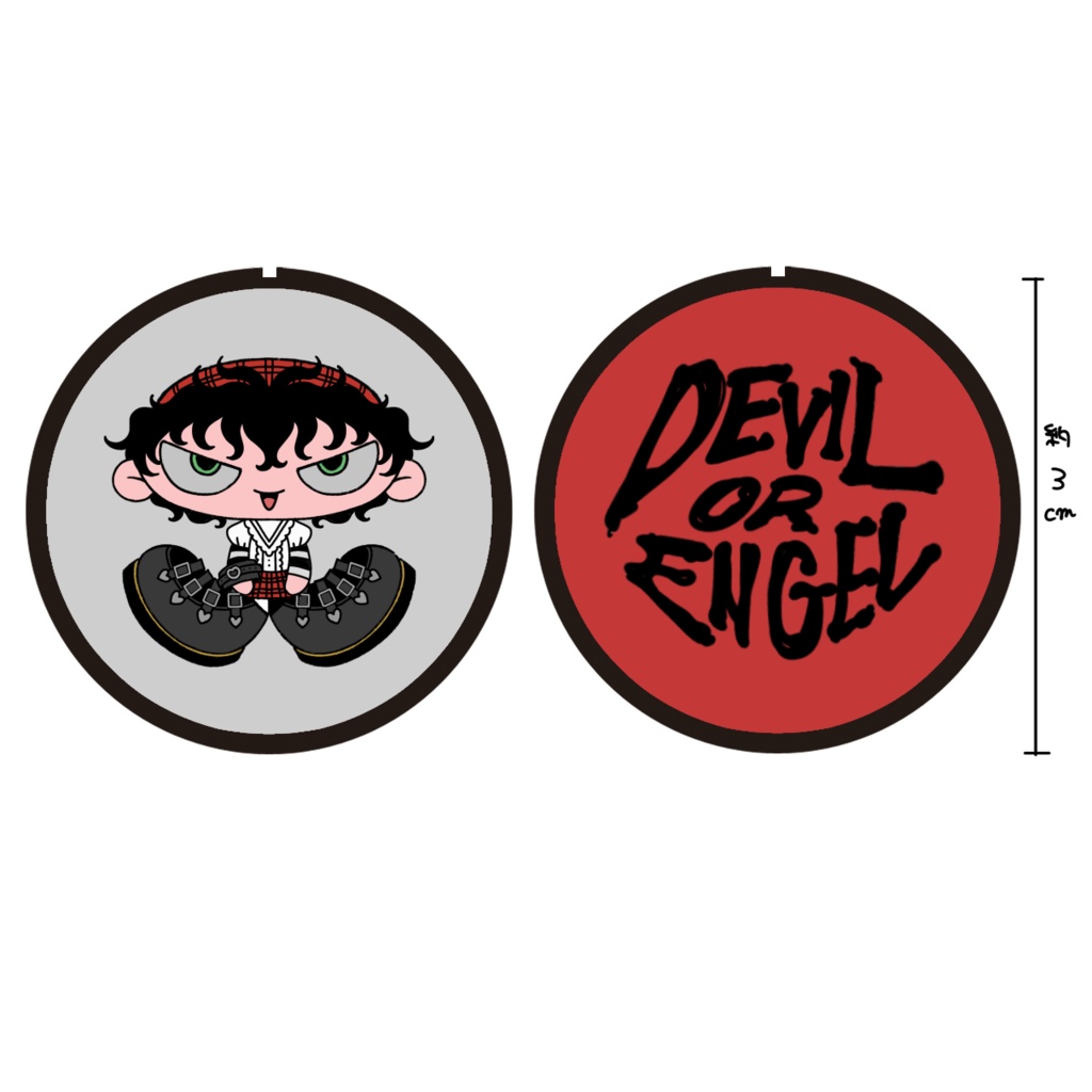 ミニ缶バッジセット【切原赤也】