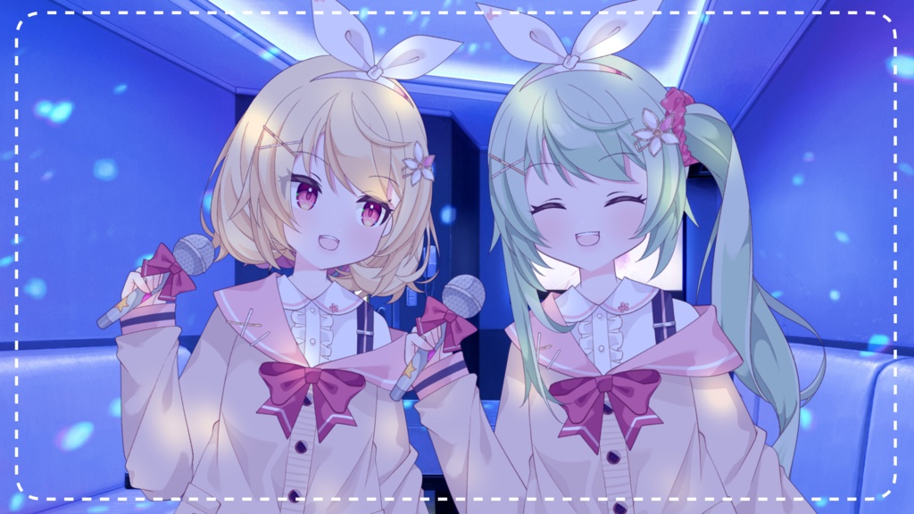 【Live2Dモデル】汎用12種髪型カスタムJKちゃん【汎用モデル】