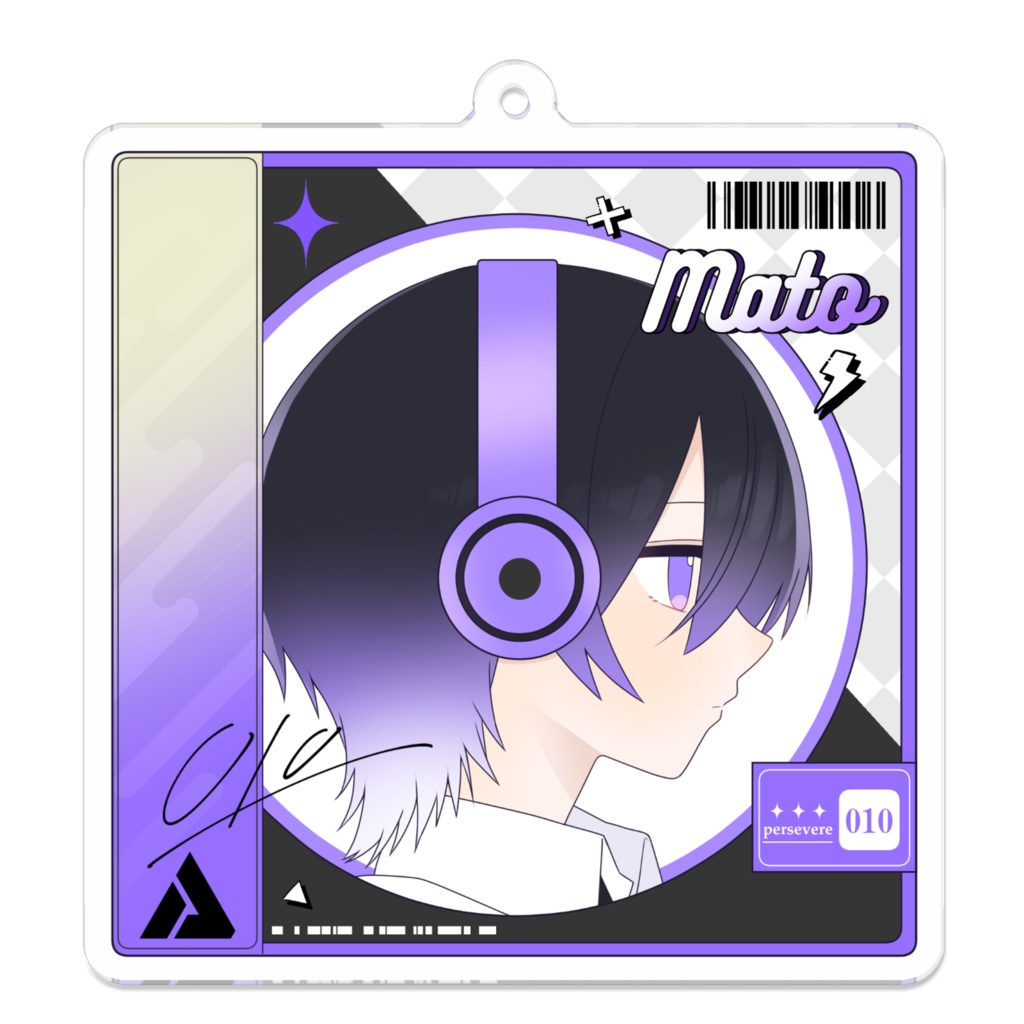 【010】2025誕生日グッズ / アクリルキーホルダーA