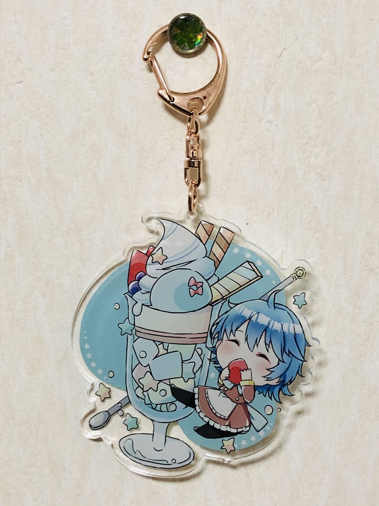 妄想コラボカフェアクキー あさりちゃん