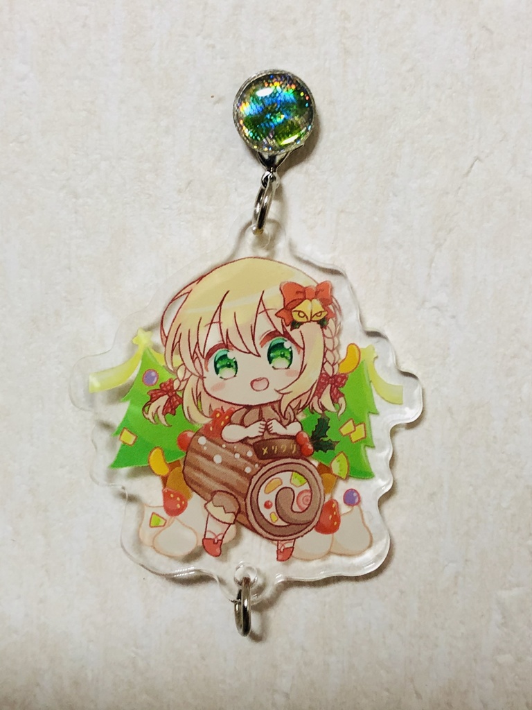 繋がるアクキー ノエルちゃん