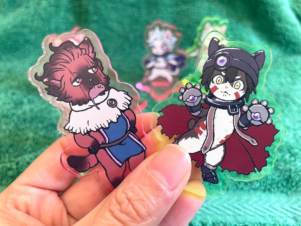 ねこ三賢アクリルスタンド