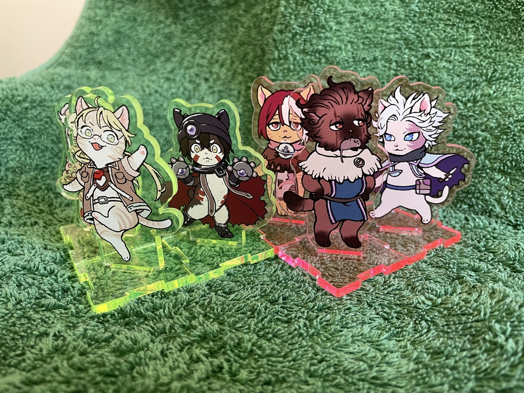 ねこ三賢アクリルスタンド