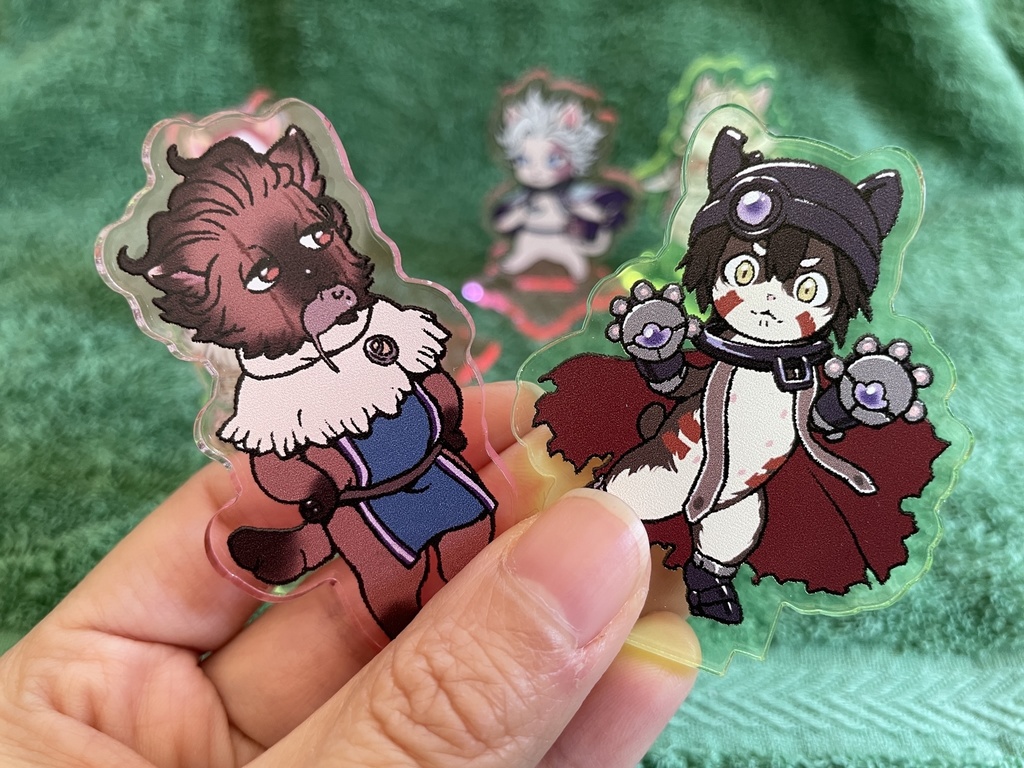 ねこリコさん隊アクリルスタンド