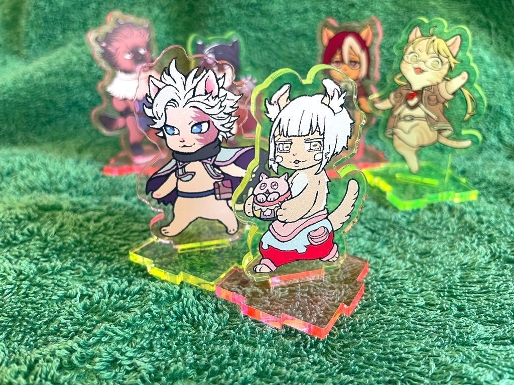 ねこリコさん隊アクリルスタンド