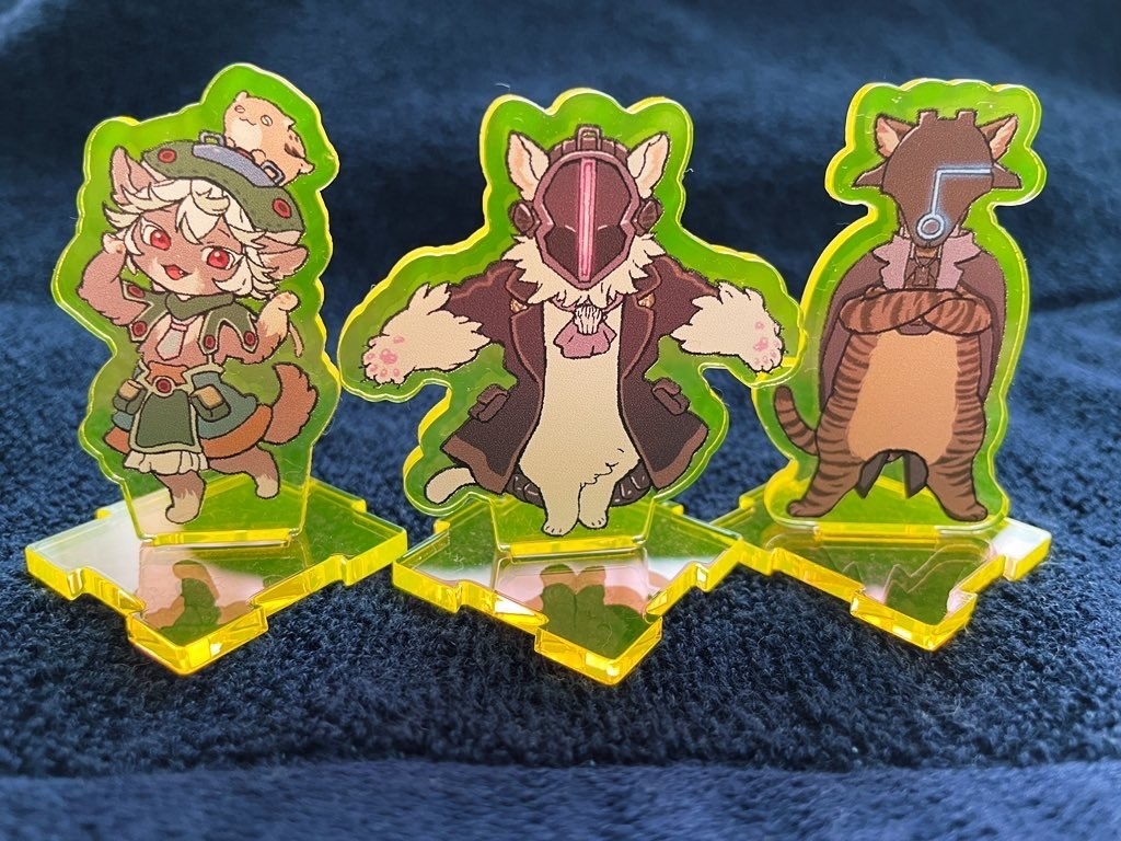 ねこイドフロアクリルスタンド