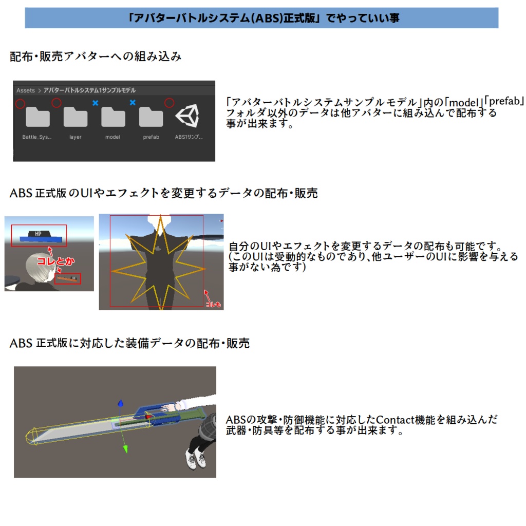 【無料】アバターバトルシステム1(AvatarBattleSystem1)