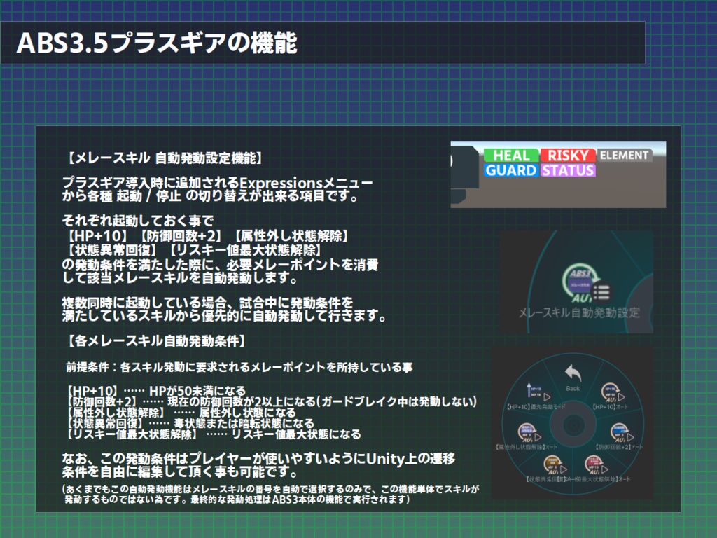 アバターバトルシステム3.5(ABS3.5) プラスギア
