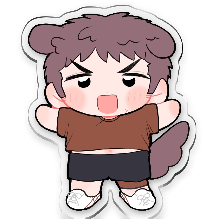 みついぬのアクスタ