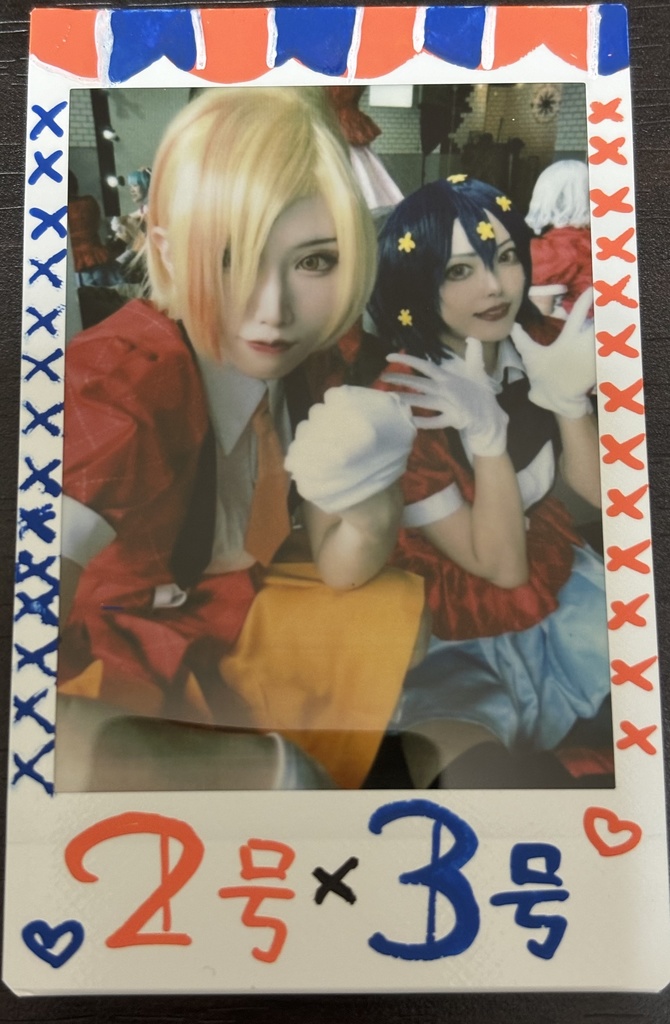 ゾンビランドサガ　落書きチェキ2号&3号