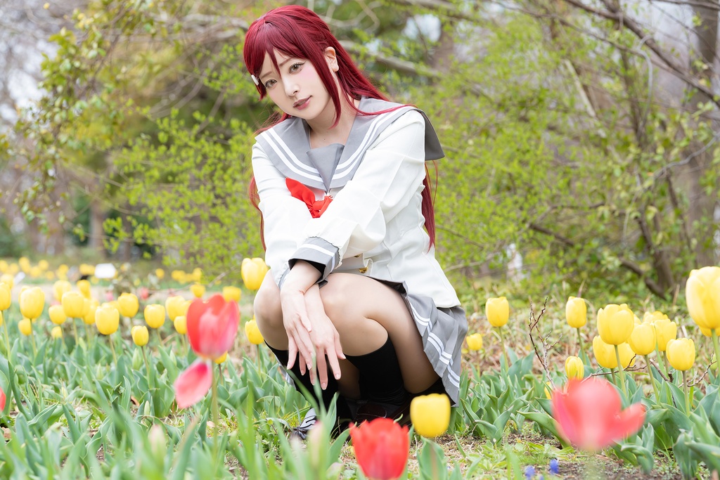 【ラスト1】コスプレ　桜内梨子ブロマイド3枚set