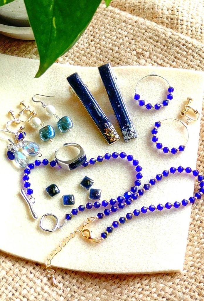 フカイアオイアクセサリー※下記説明文からご確認をお願いします！