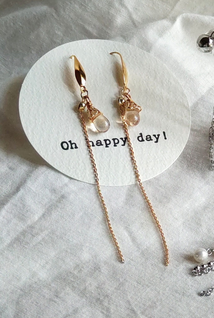 ゆらゆらする耳飾り