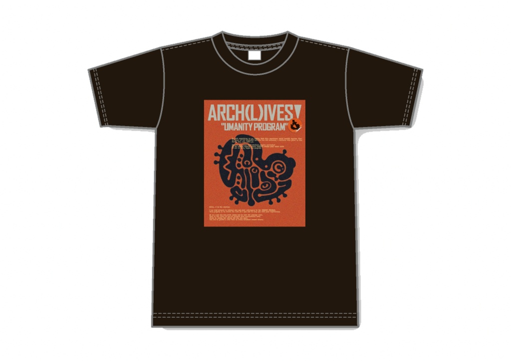 【ARCH(L)IVES▶"UMANITY PROGRAM"】Tシャツ　L