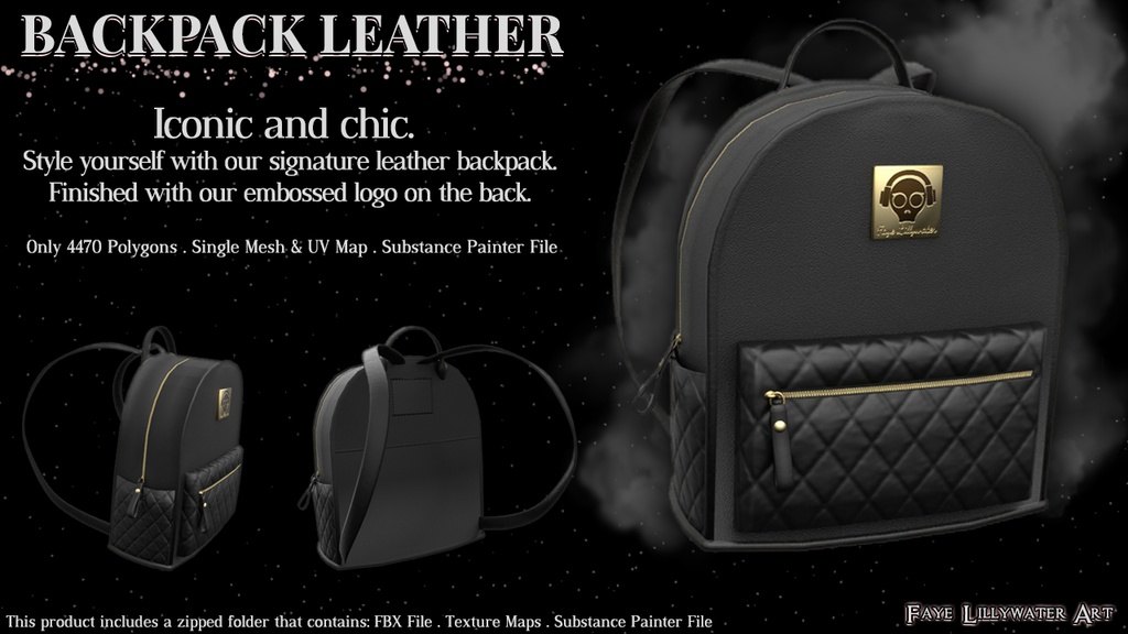 FLA Backpack Leather