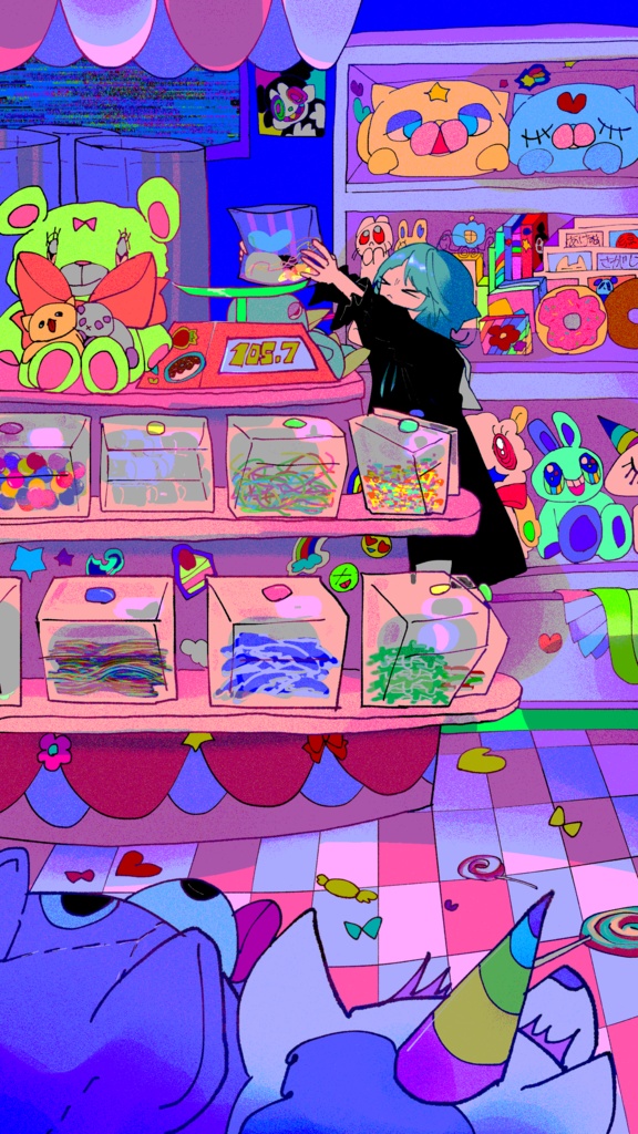 🍭-スマホケース