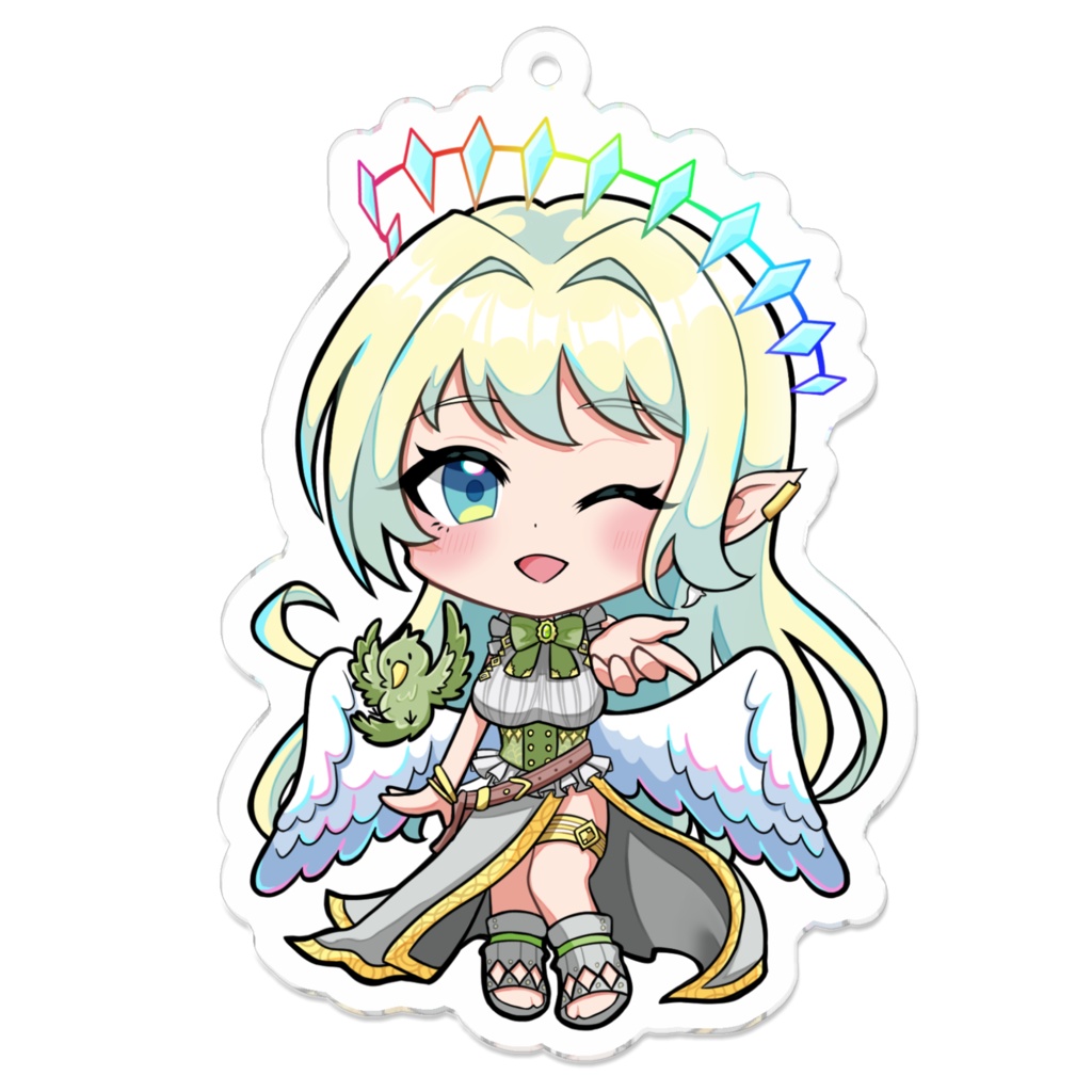 アクリルキーホルダー(SDウインクver.)70×70mm