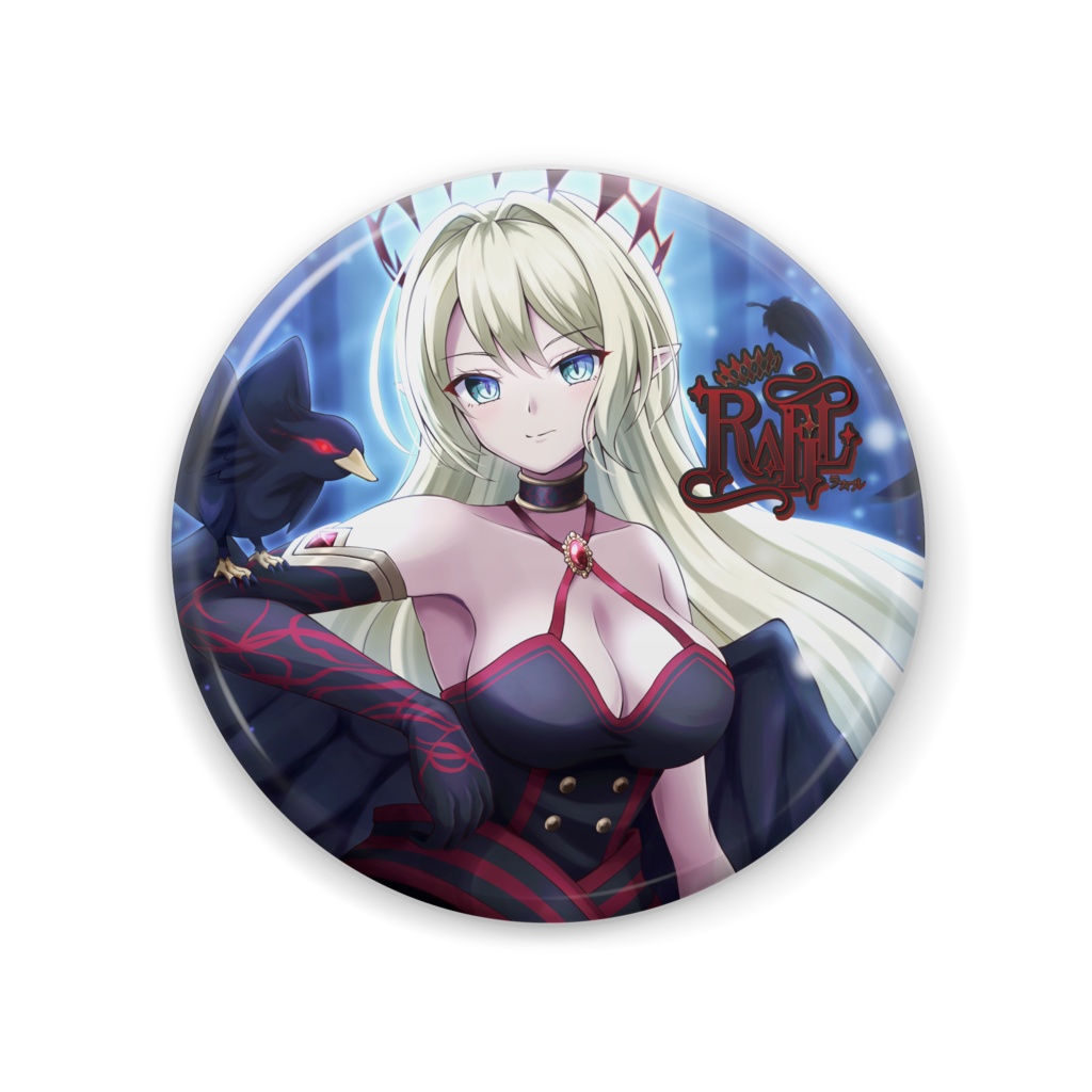 缶バッジ(堕天使ver.)57mm