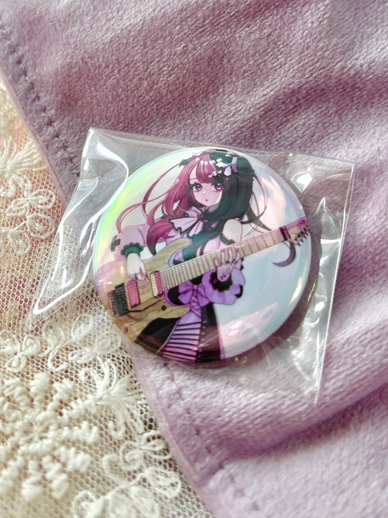 Saya オーロラ缶バッジ