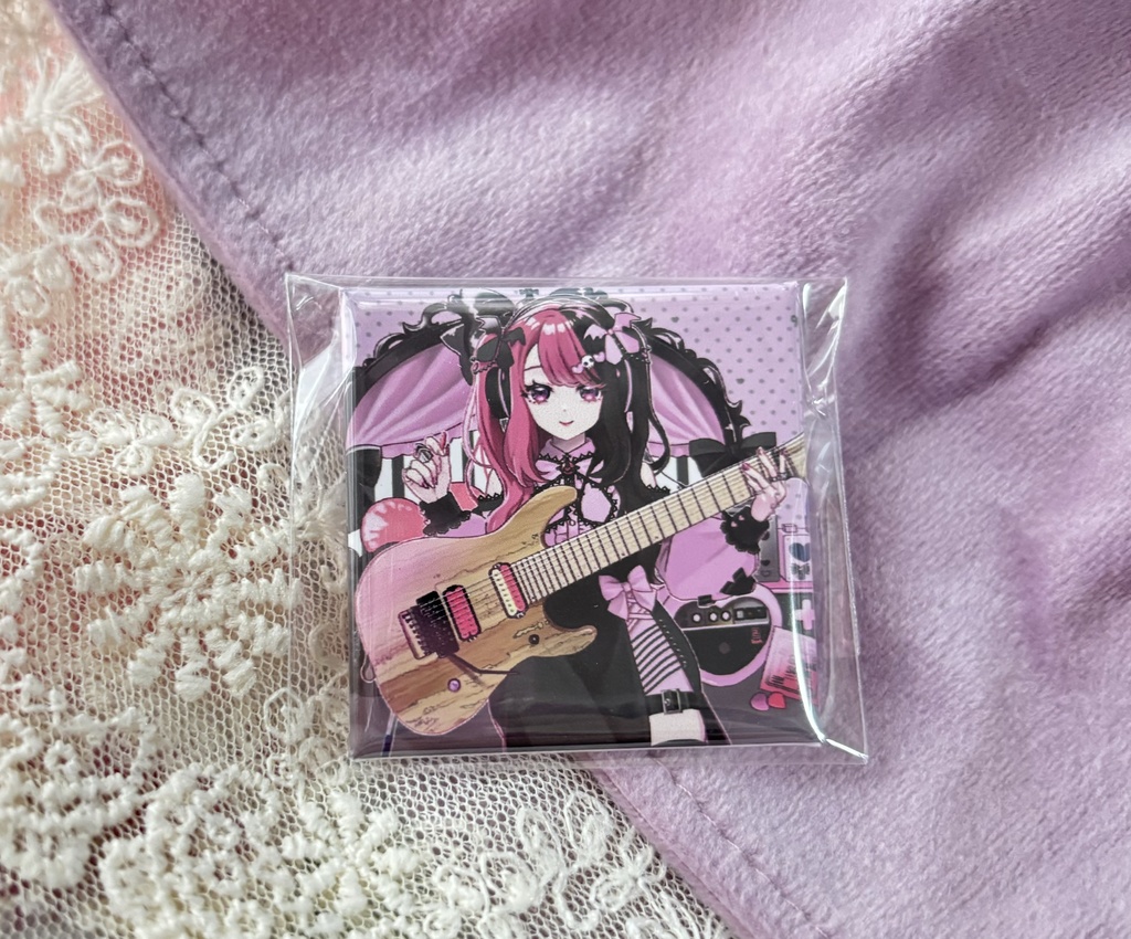 Saya スクエア缶バッジ