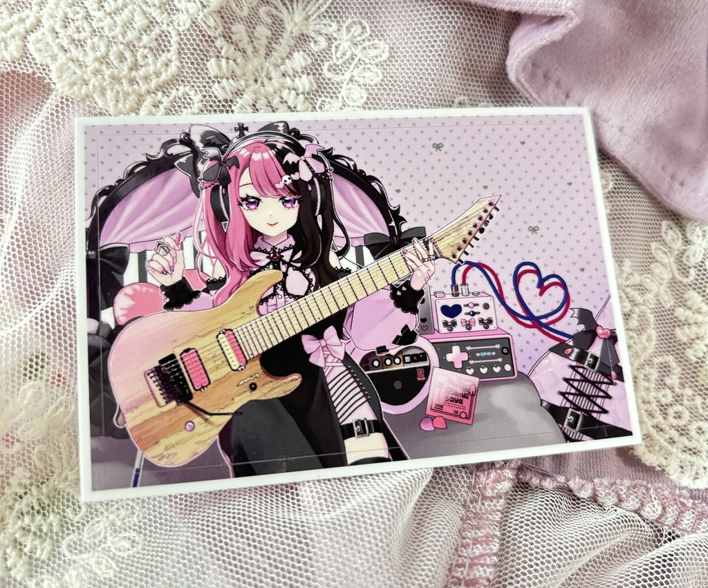 Saya ステッカー