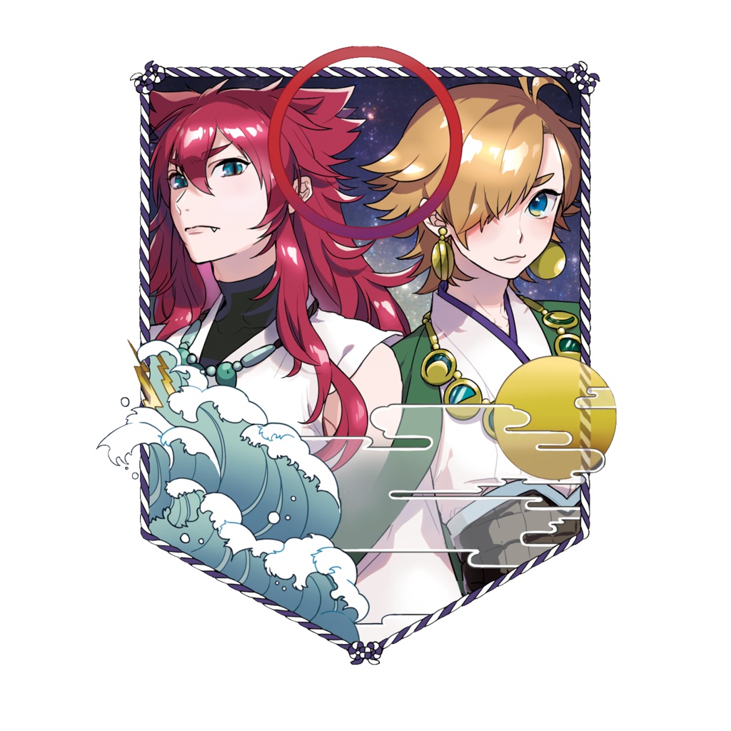 【完売】三貴子誕生イメージ・多重アクリルフィギュア