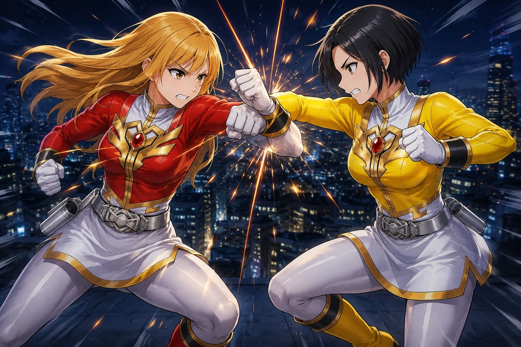 【Ｂルート】ブレイブレッドvsブレイブイエロー