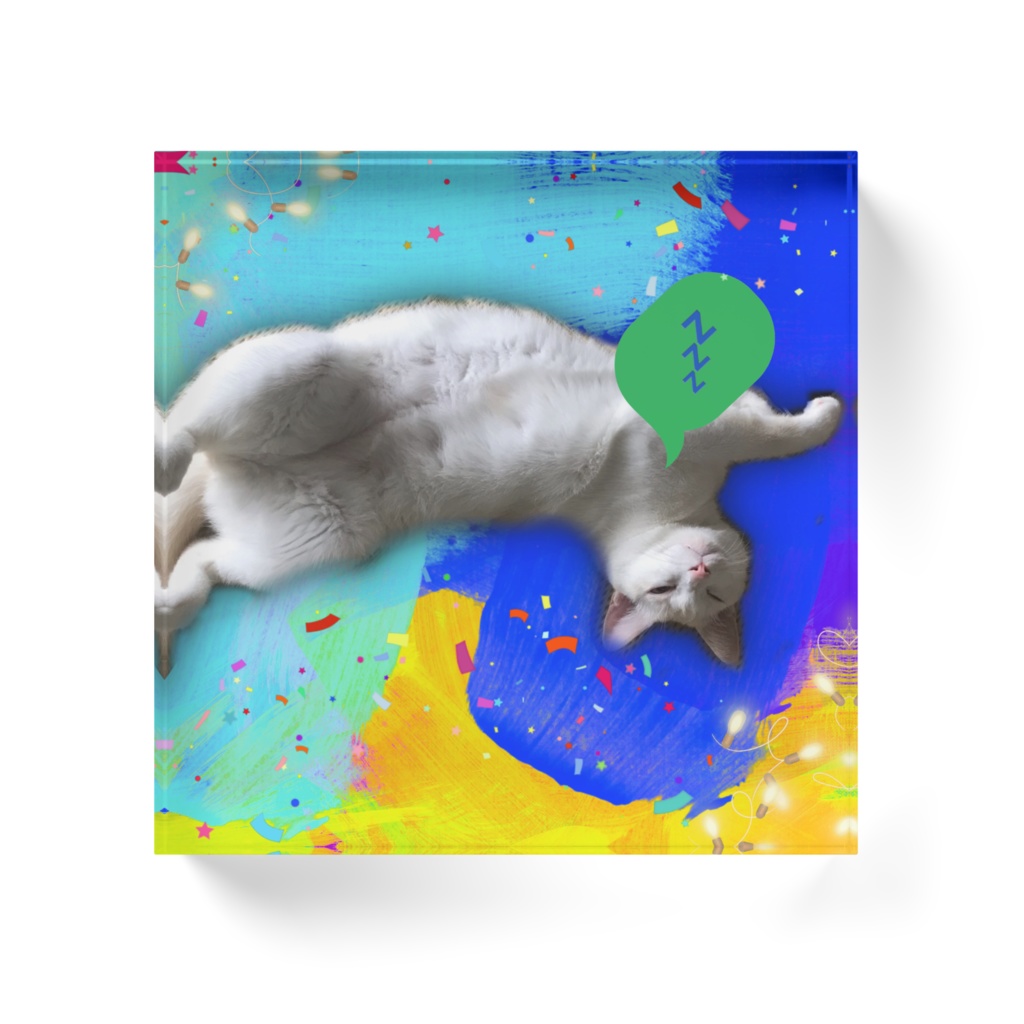 アクリルブロック–100×100m