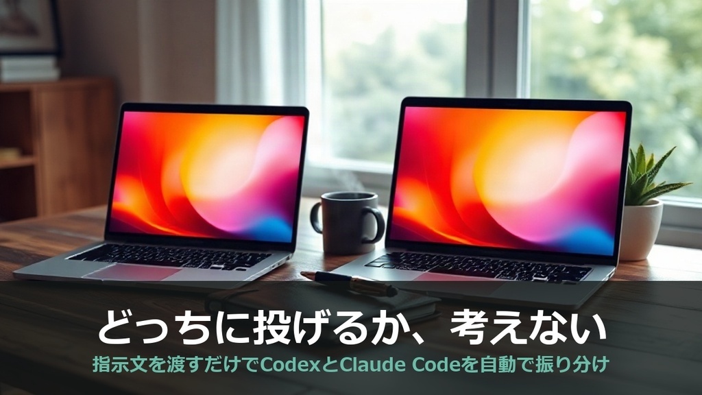 AI Auto Router スターターキット|Codexに投げるか、Claude Codeに投げるかを自動で決める