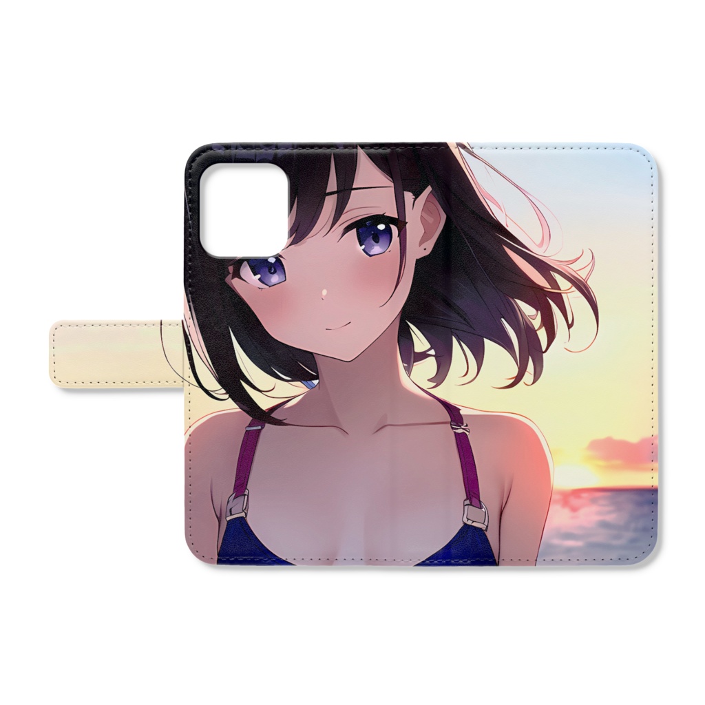 めぐみ 手帳型iphoneケース