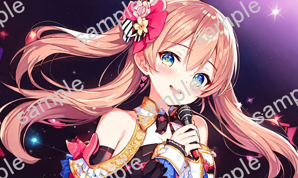 【BOOTH限定】美少女イラスト（アイドル）①