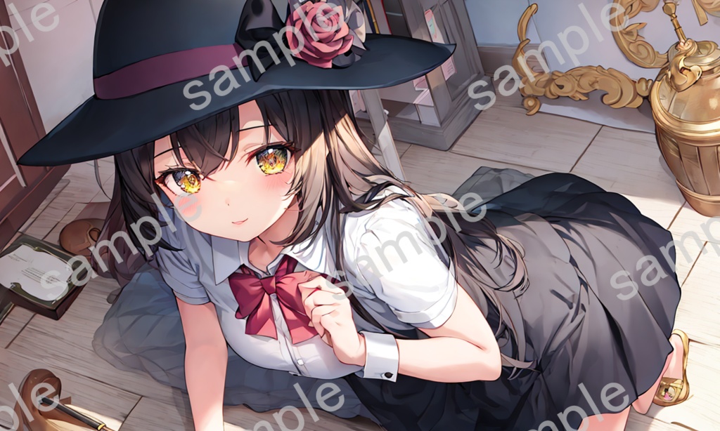 【BOOTH限定】美少女イラスト（魔女）②