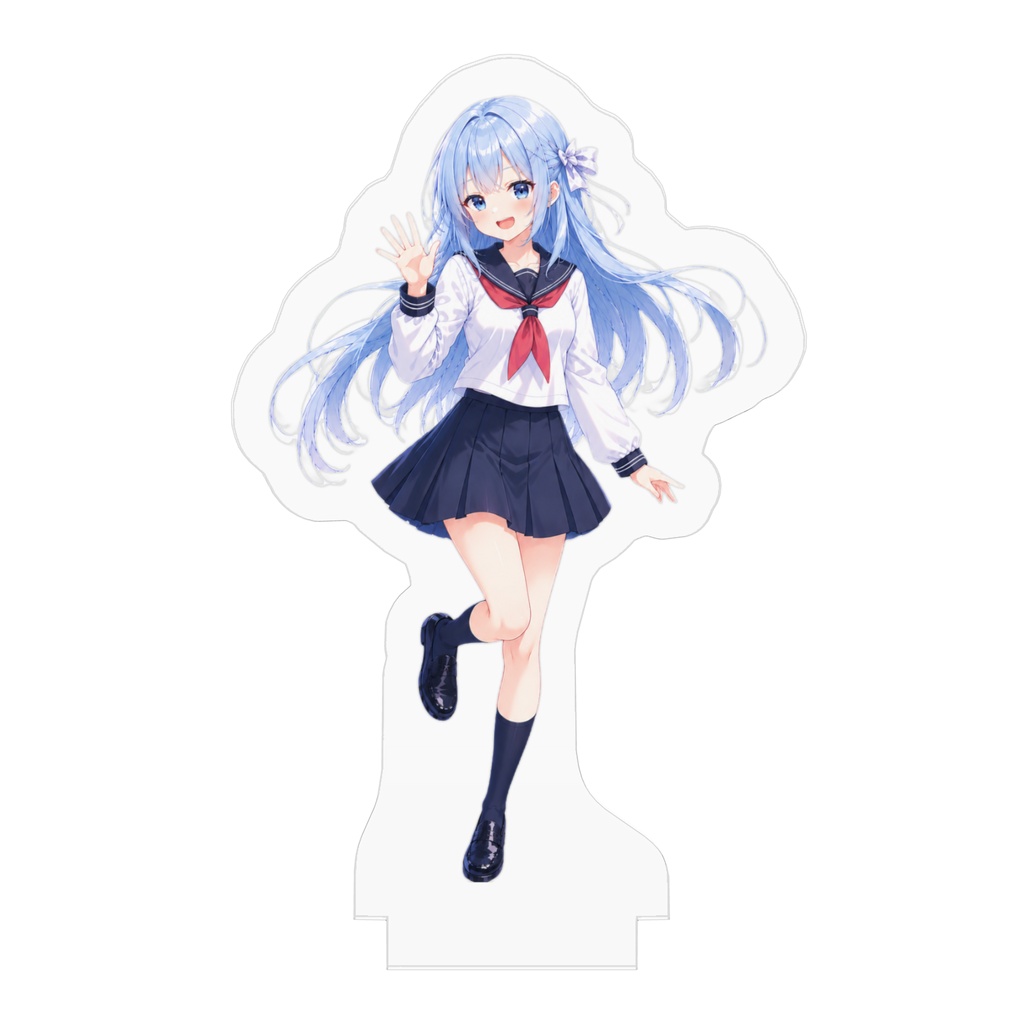 【BOOTH限定】天海 汐音 Amami Shione セーラーVer.オリジナルキャラクター アクリルスタンド50mm×50mm