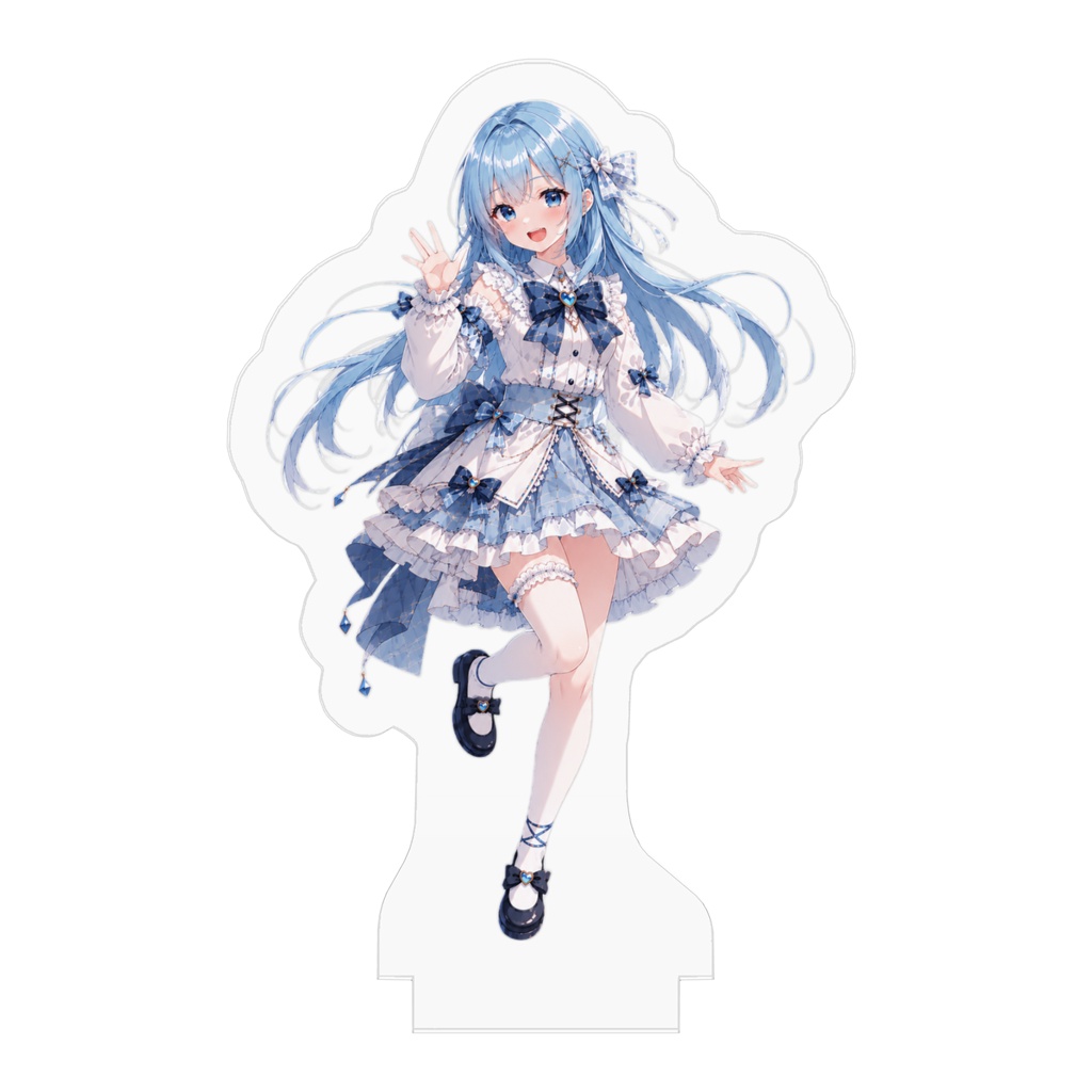 【BOOTH限定】天海 汐音 Amami Shione ファンシーVer.オリジナルキャラクター アクリルスタンド50mm×50mm