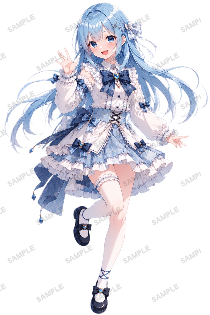 【BOOTH限定】天海 汐音 Amami Shione ファンシーVer.オリジナルキャラクター アクリルスタンド50mm×50mm