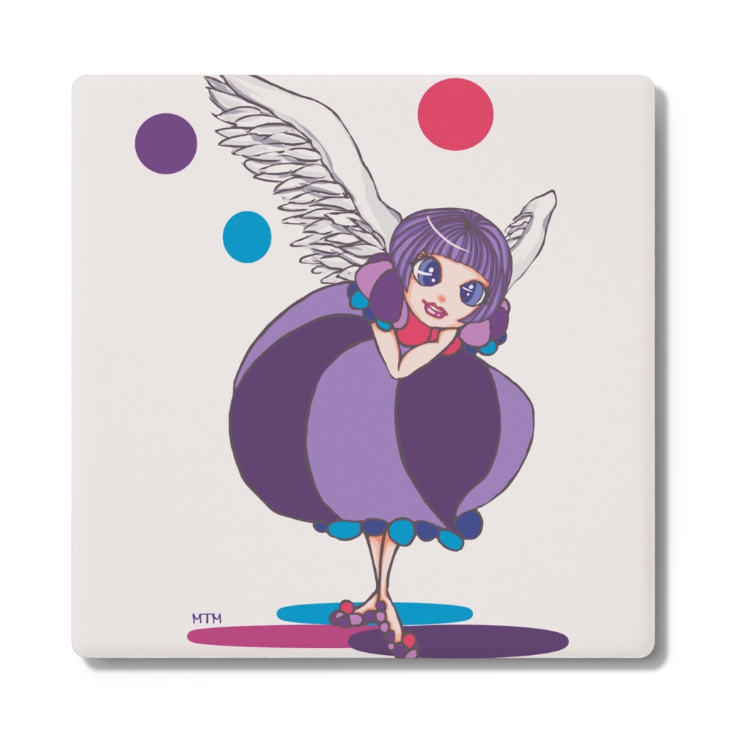 【コースター】翼を背負った少女