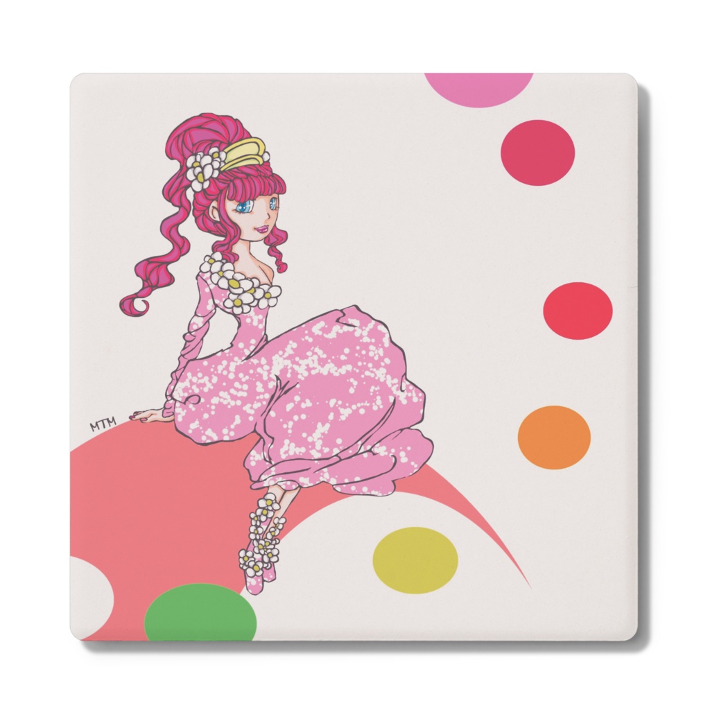 【コースター】華やかで軽やかな