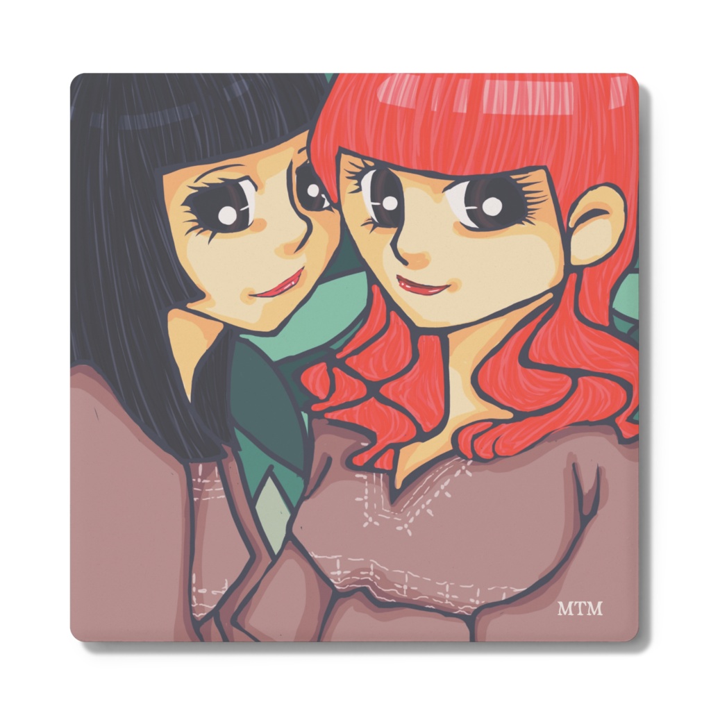 【コースター】仲良し (1)