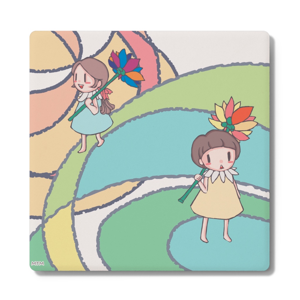 【コースター】仲良し (3)