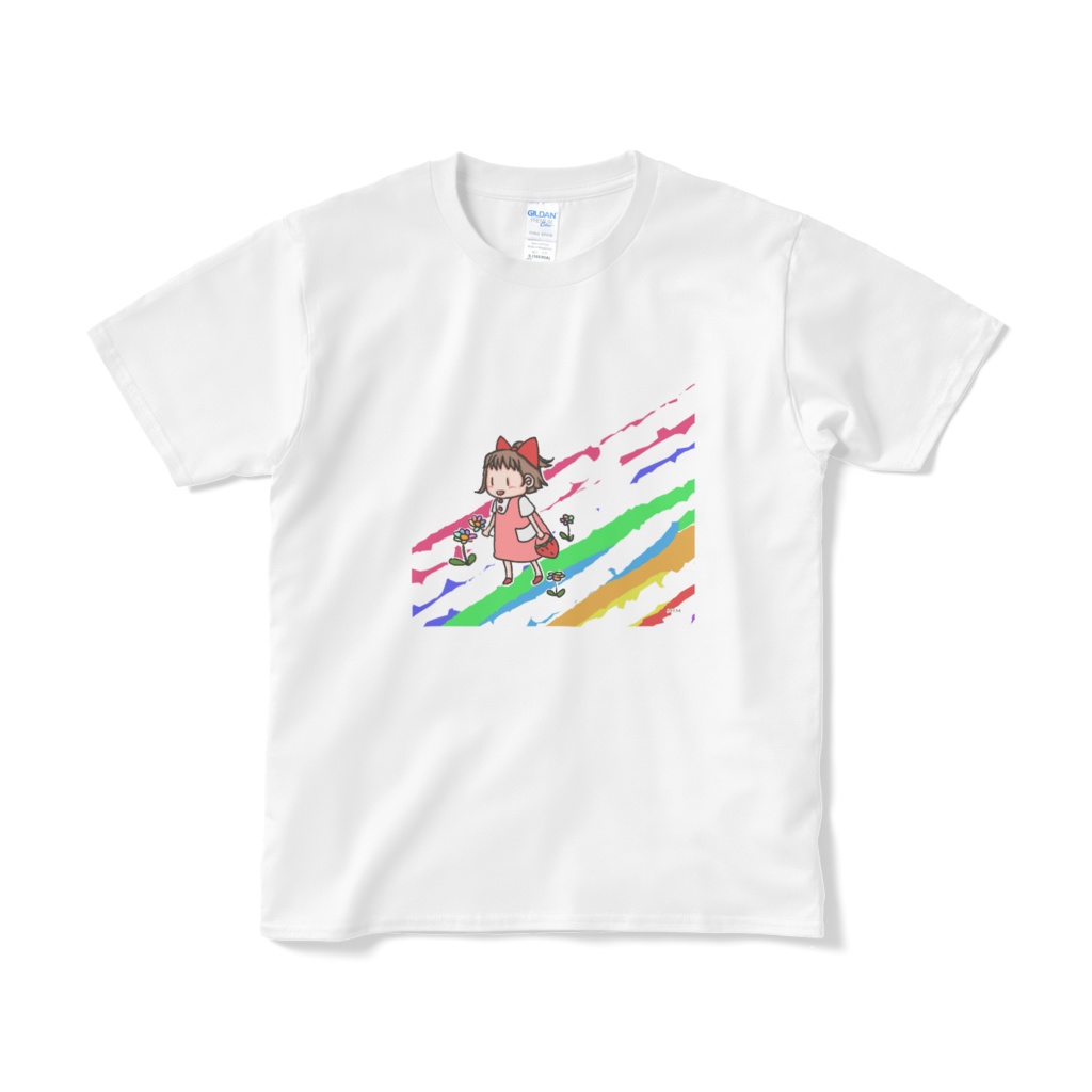 【Ｔシャツ】散歩と花