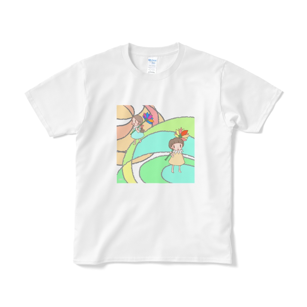 【Tシャツ】仲良し (3)