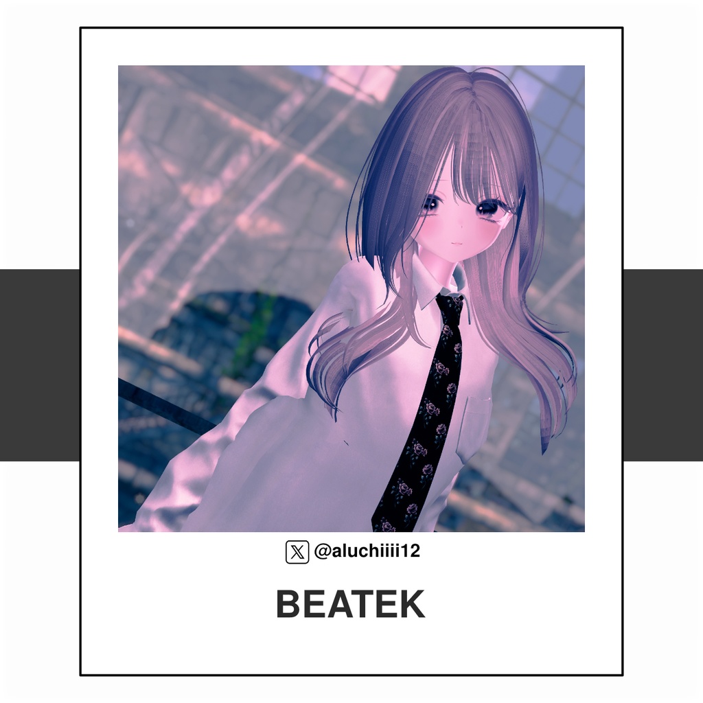 【4アバター対応】Loose Tie Casual Set