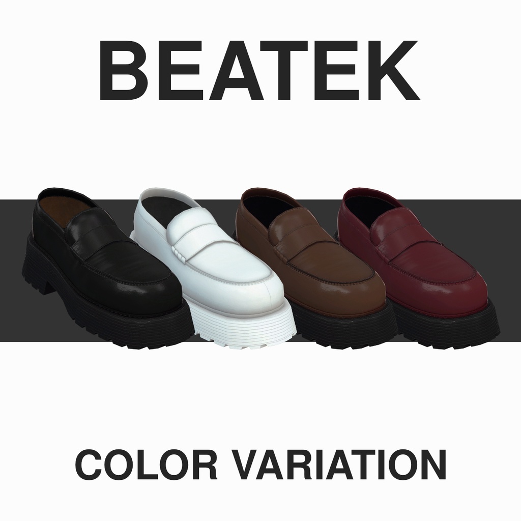 【4アバター対応】Loose Tie Casual Set