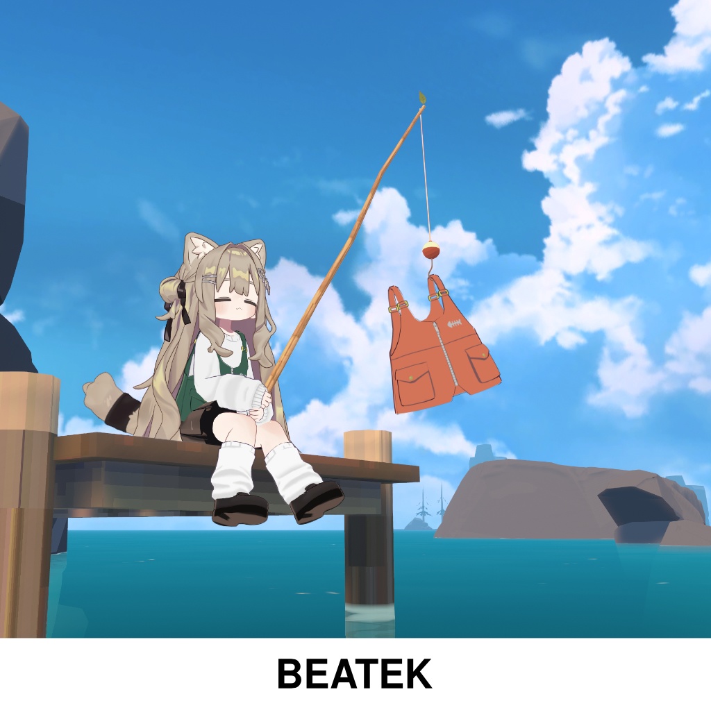 【衣装】Fishing Vest Set