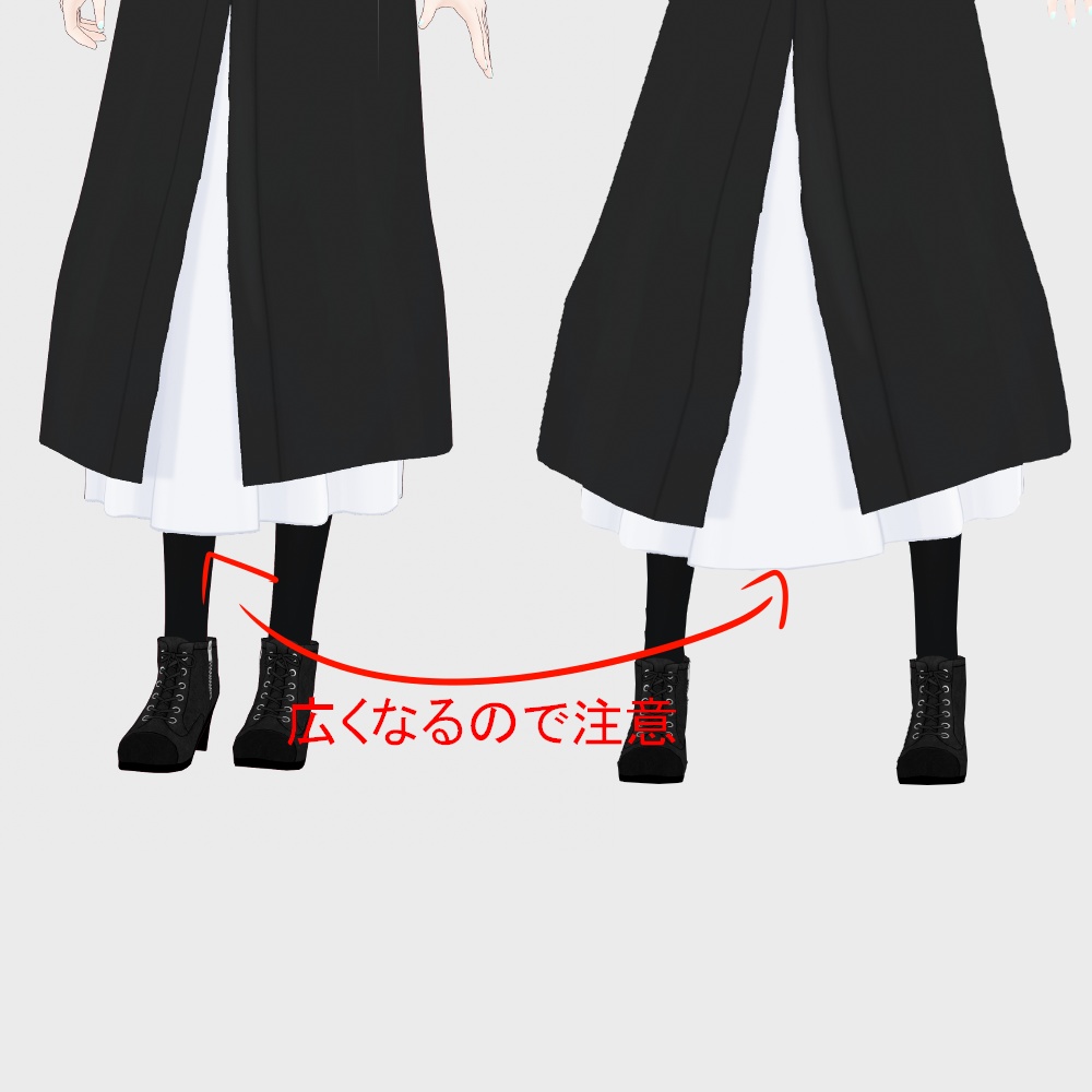 【テクスチャ】襟付き前開きワンピースのようなもの【Vroid正式版対応】