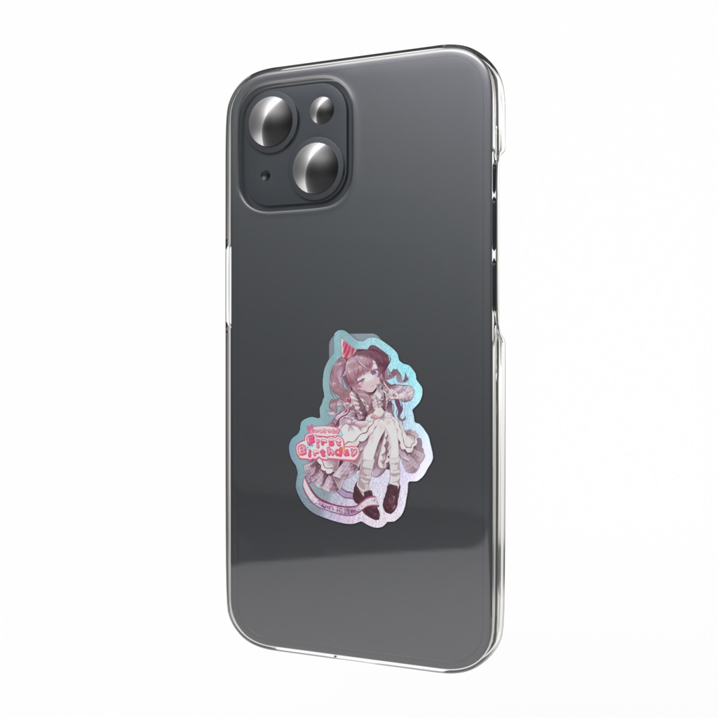 新代紬希 First Birthday記念 オーロラステッカー