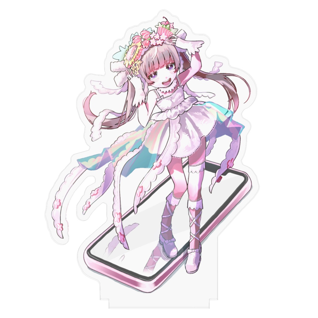 1周年記念花冠ありがとうアクスタ