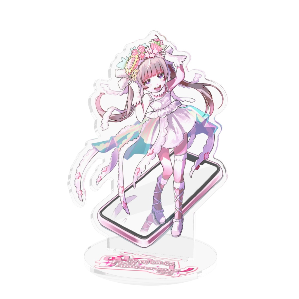 1周年記念花冠ありがとうアクスタ